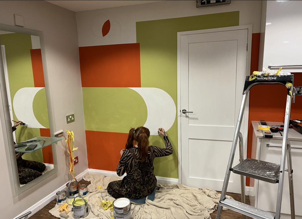 Colour blocking by Shag Interior