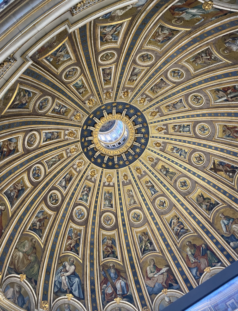 St Peter's Basilica dome - Shag Interior